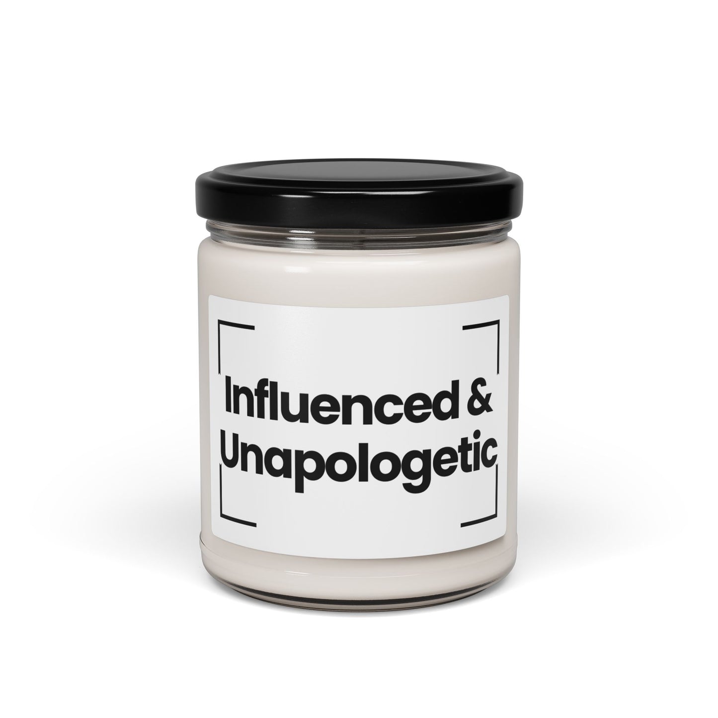 Social Media Inspired Scented Soy Candle -Influenced & Unapologetic -9oz - Hand Poured - Vegan